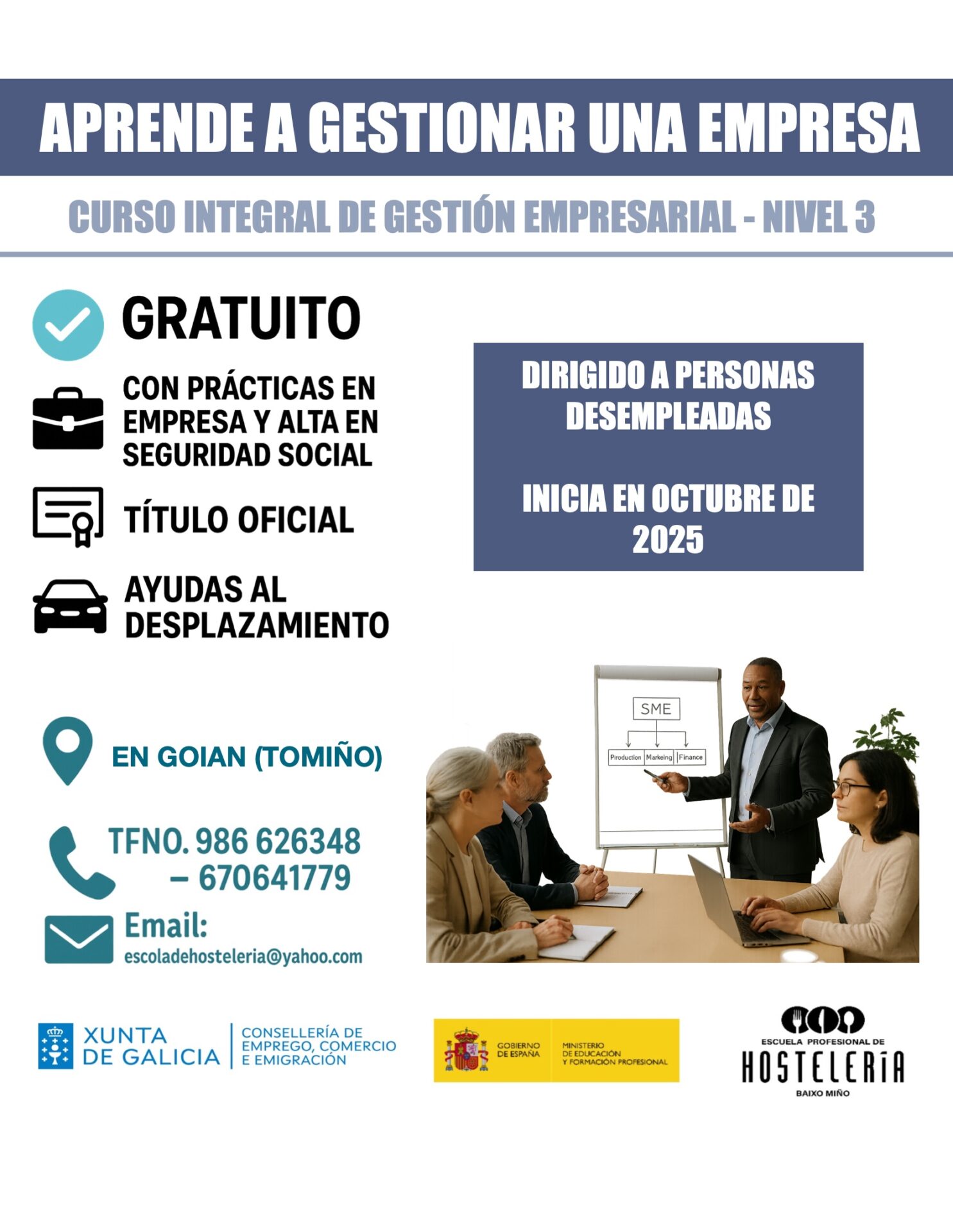 Curso gestión PIMES