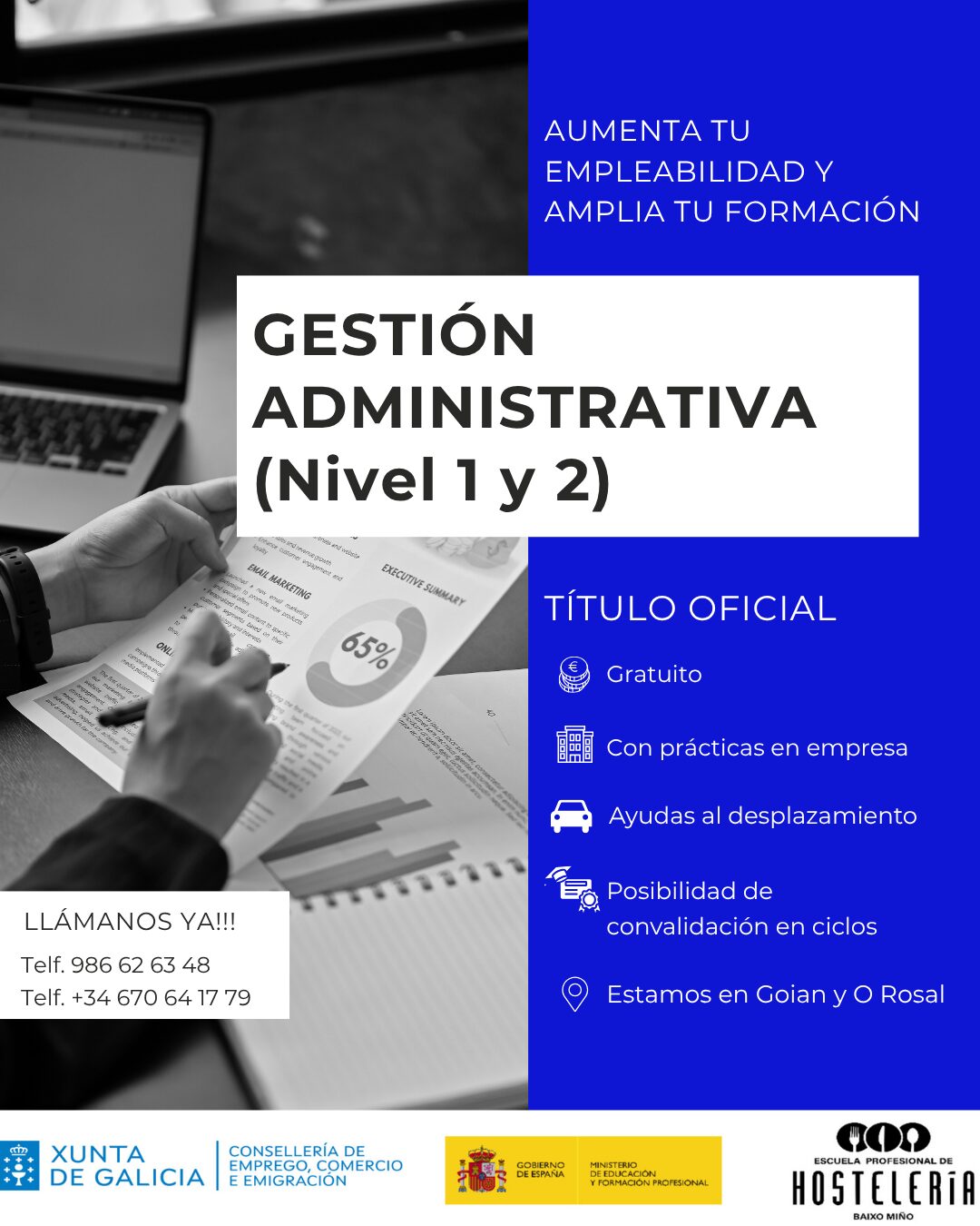 GESTIÓN ADMINISTRATIVA (Nivel 1 y 2)