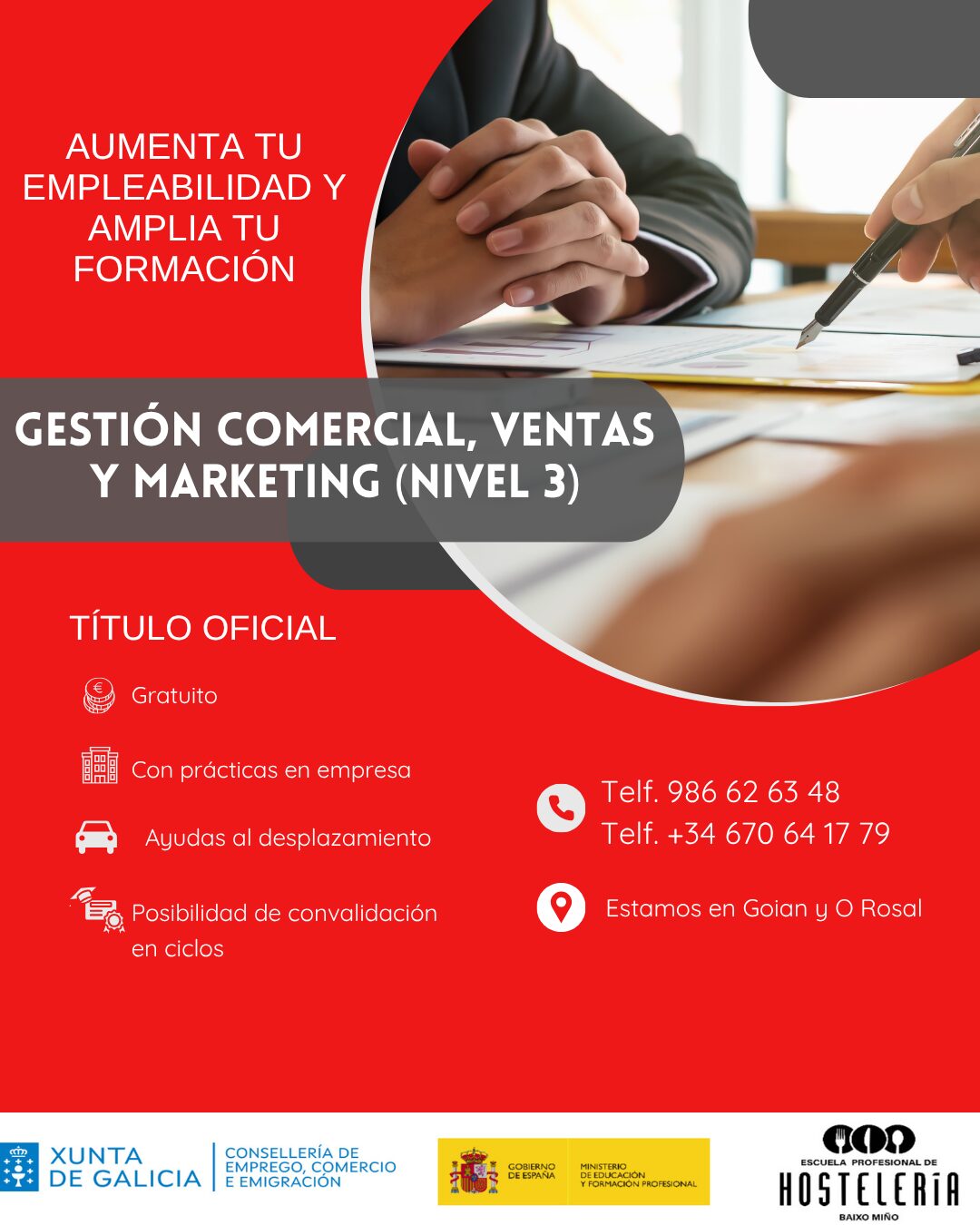 GESTIÓN COMERCIAL, VENTAS y MARKETING (Nivel 3)
